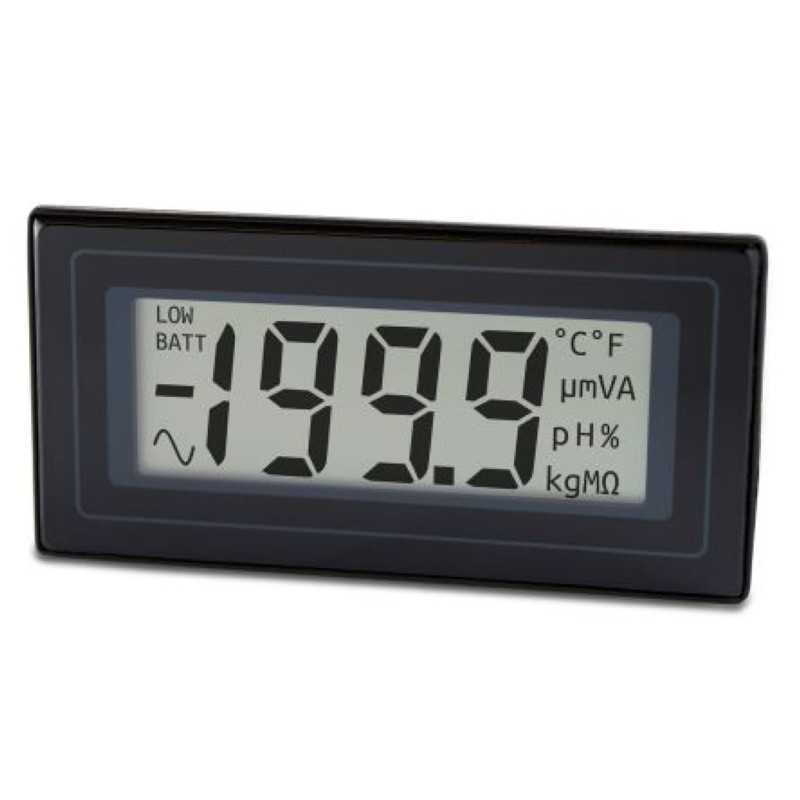 DPM 2000 Lascar 液晶数字电压表, 直流, 3.5位, 3-12数位直流电压, 0mV至200mV