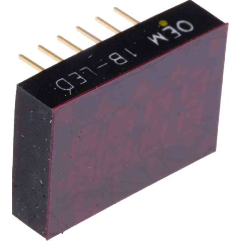 Lascar OEM 1B-LED数字电压表, 直流, 3.5位, 0°C至+50°C