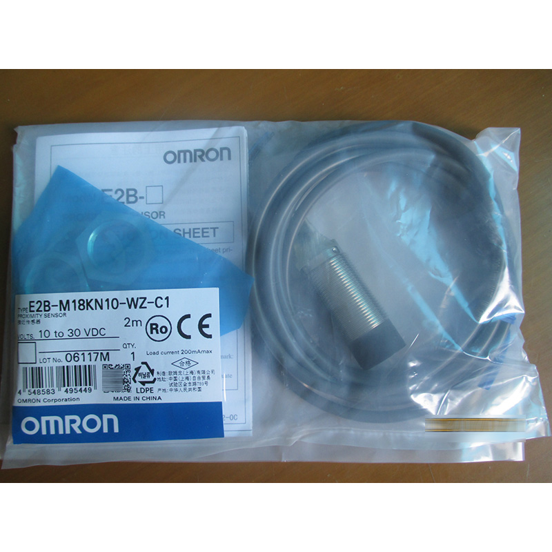 E2B-M18KN10-WZ-C1 2M 欧姆龙 接近开关